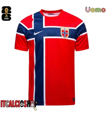 Norvegia Prima Maglia Mondiali 2026 Manica Corta